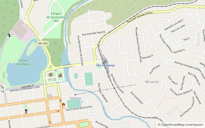 Trem Das Águas location map