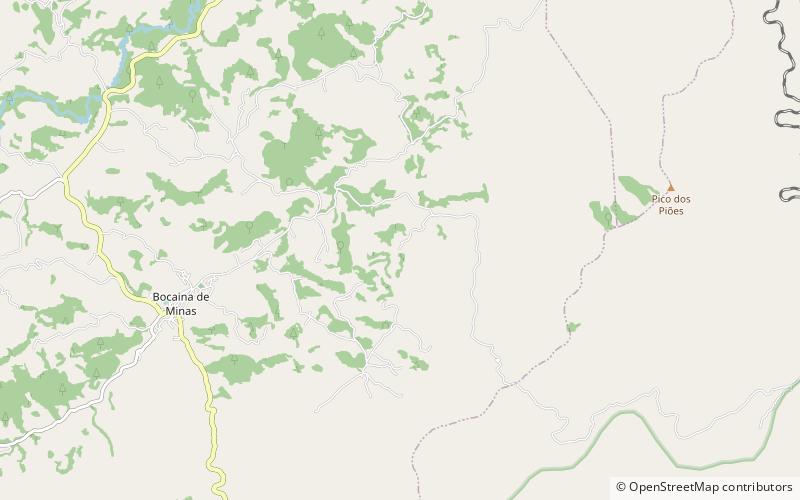 Bocaina de Minas location map