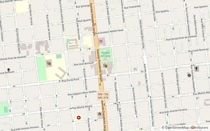 municipal theater dourados location map