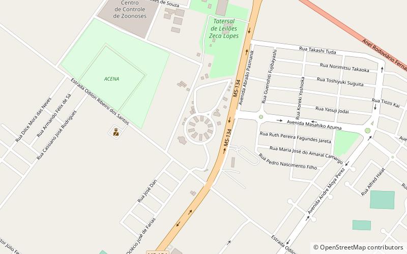 parque de exposicao nova andradina location map