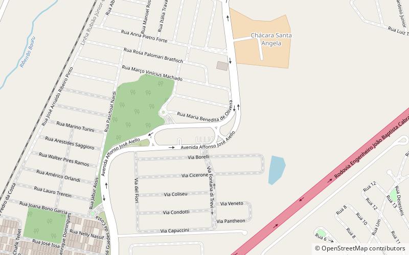 Villaggio Mall Center location map