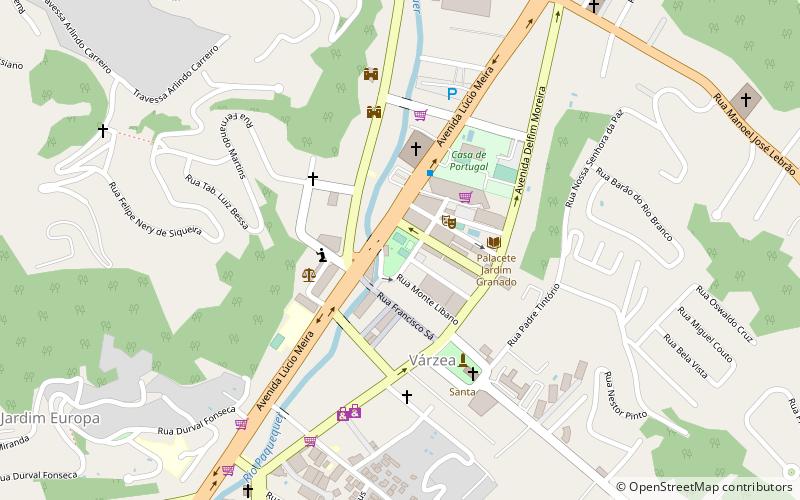 praca olimpica teresopolis location map