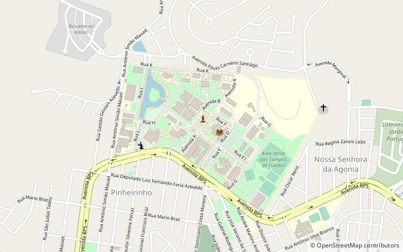 federal university of alfenas itajuba location map