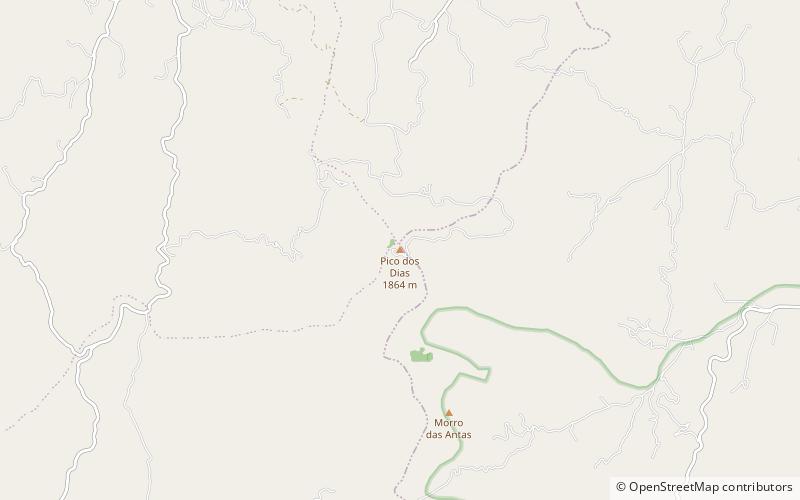 Pico dos Dias Observatory location map