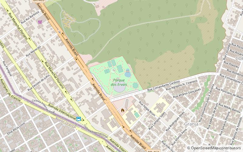 Parque dos Ervais location map