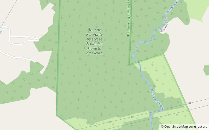 Área de Relevante Interesse Ecológico Floresta da Cicuta location map