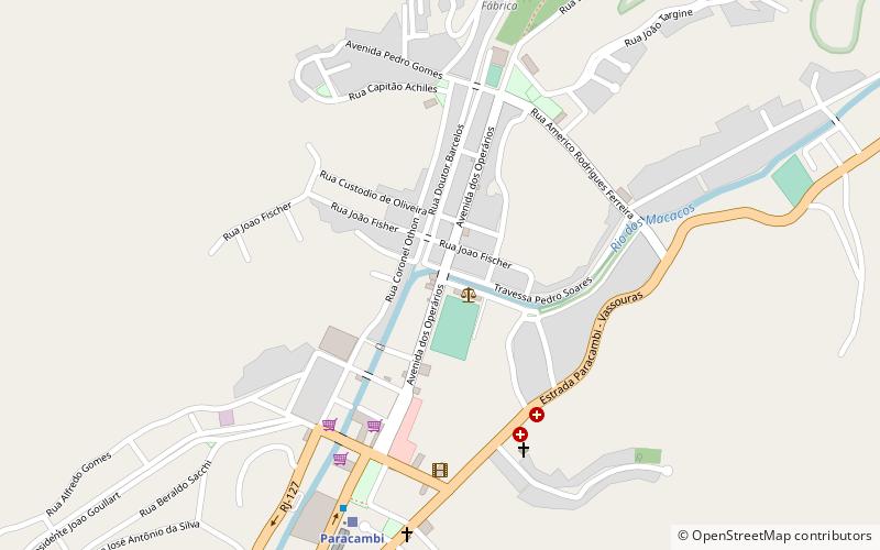 Paracambi location map