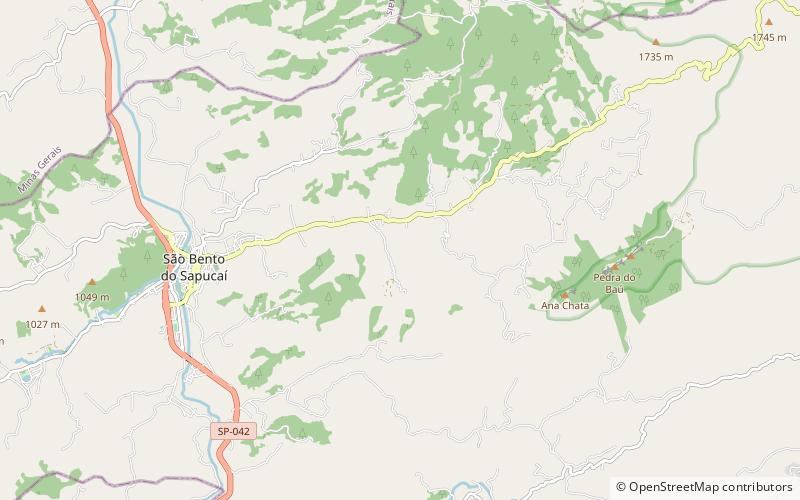 Sapucaí Mirim Environmental Protection Area location map