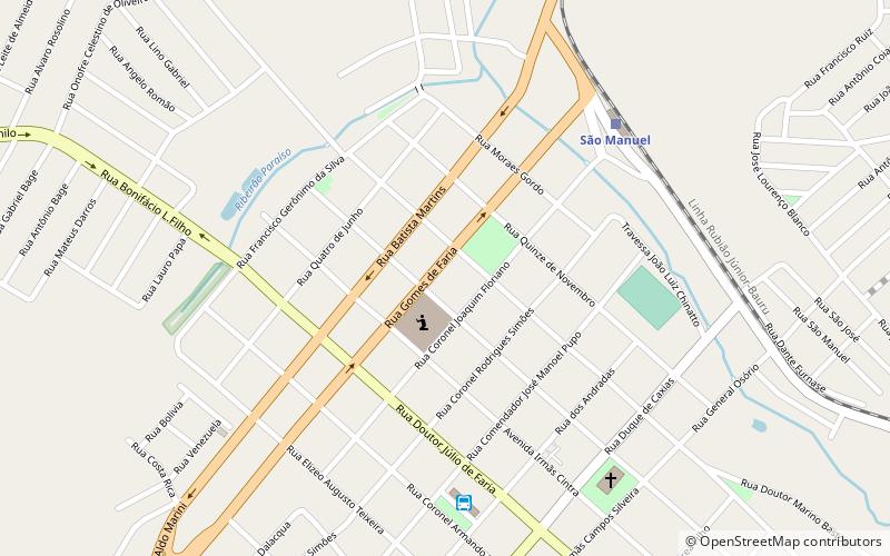 São Manuel location map