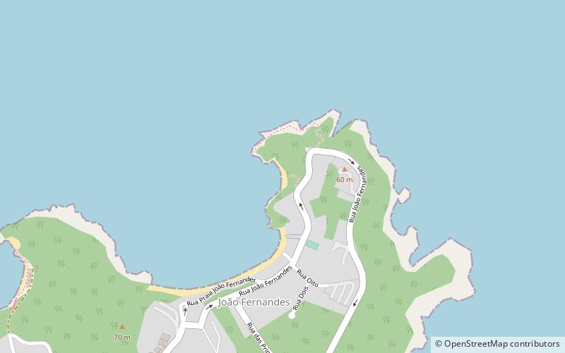 praia joao fernandinho armacao dos buzios location map