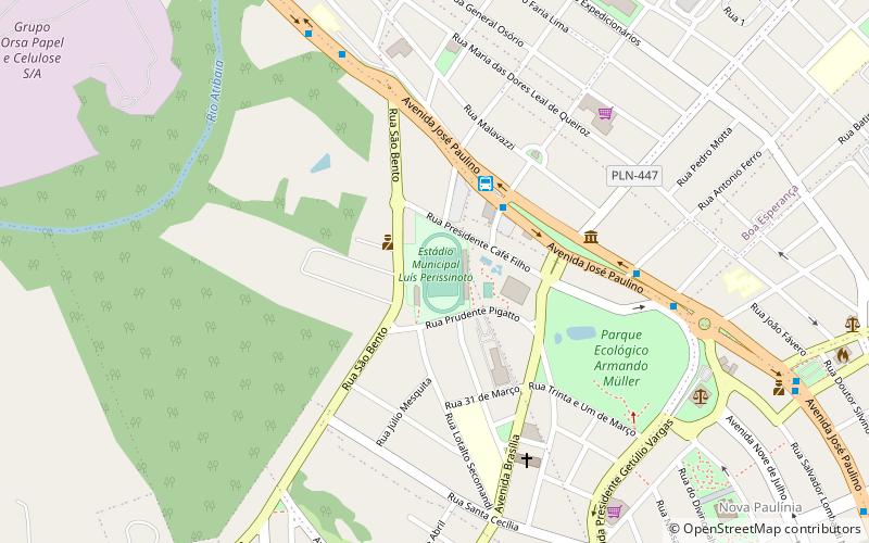 Estádio Municipal Luís Perissinotto location map
