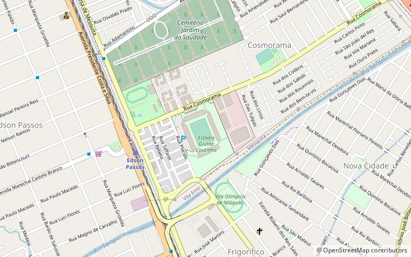 Stade Giulite Coutinho location map