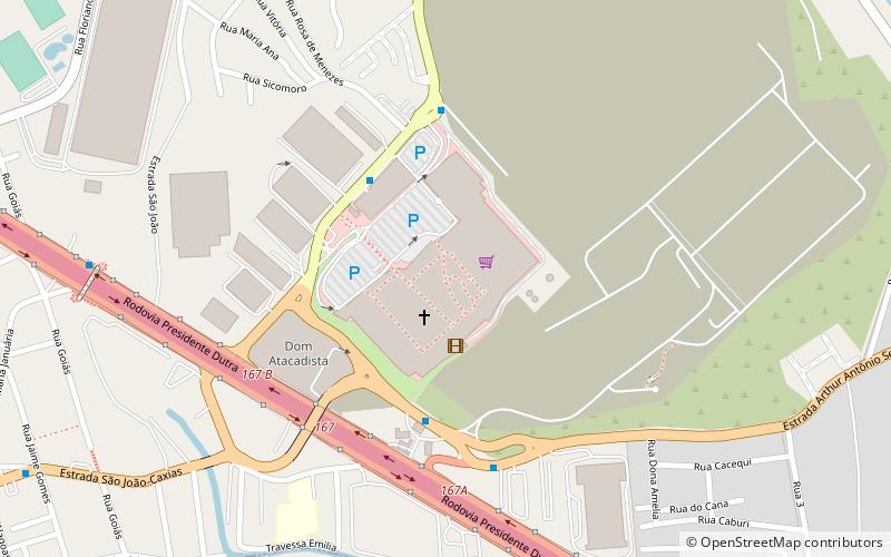 shopping grande rio duque de caxias location map