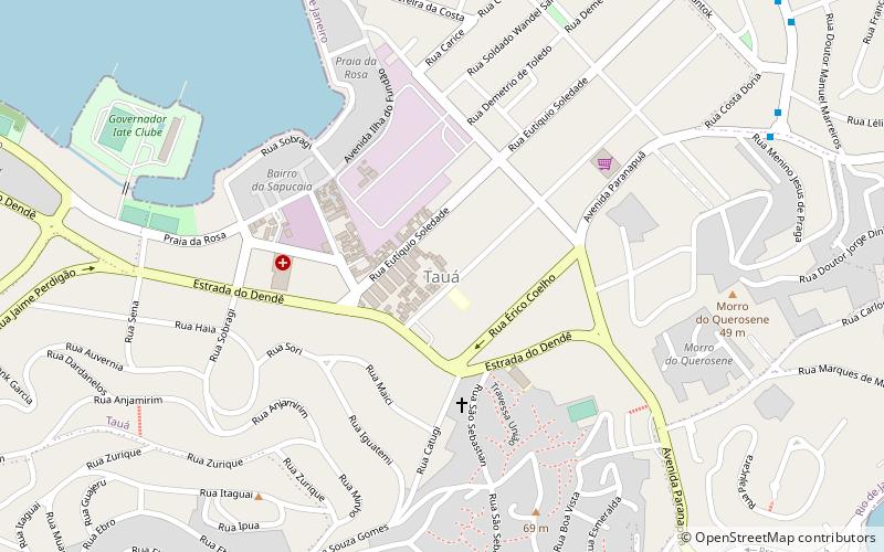 taua rio de janeiro location map