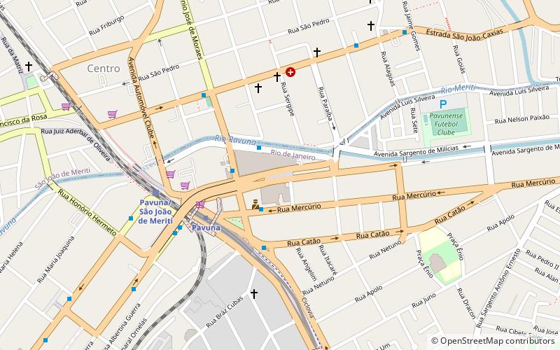 praca centenario da pavuna rio de janeiro location map