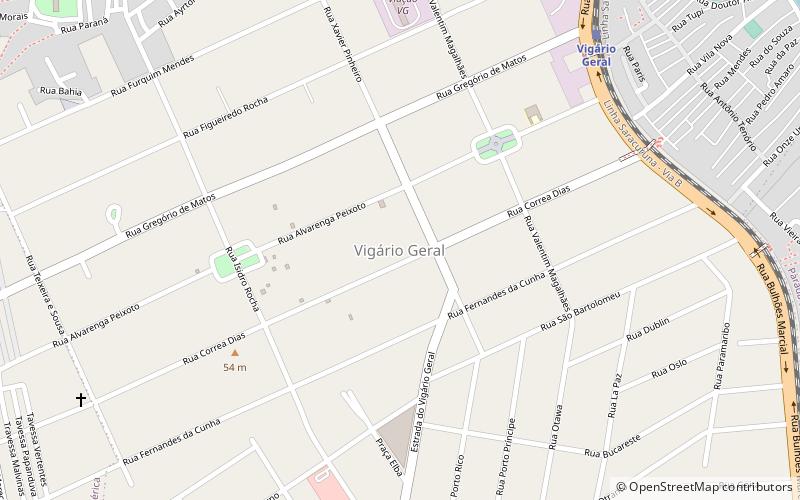 Vigário Geral location map