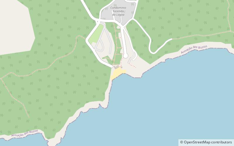 praia das caravelas armacao dos buzios location map