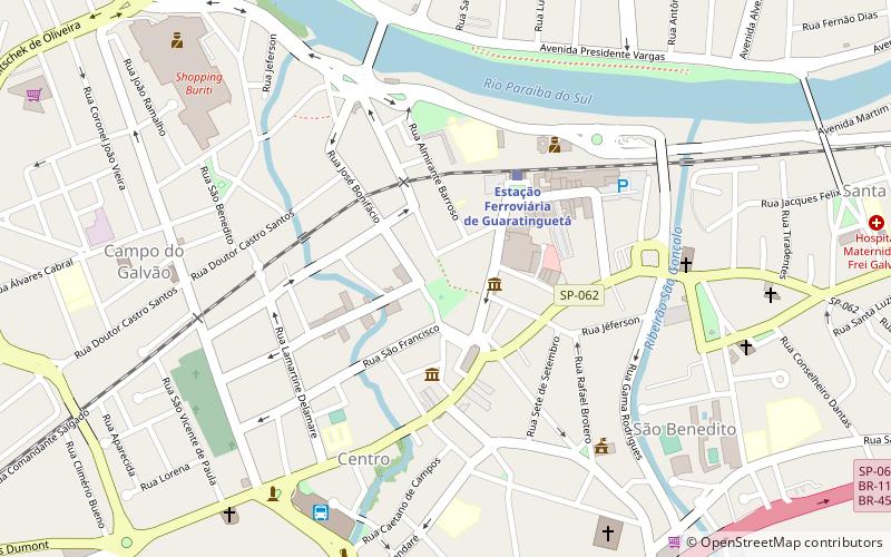 Microrregión de Guaratinguetá location map