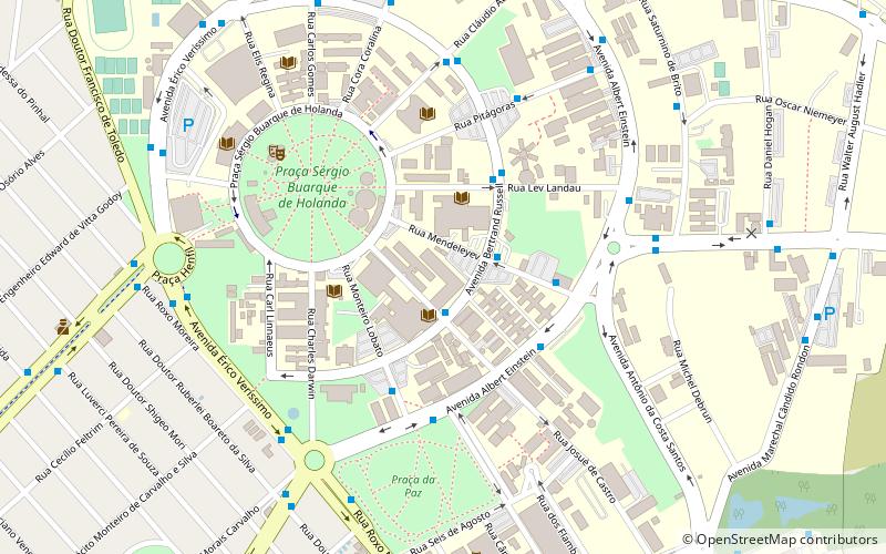Université d'État de Campinas location map