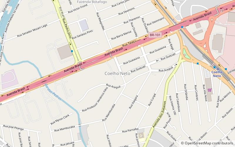 Coelho Neto location map
