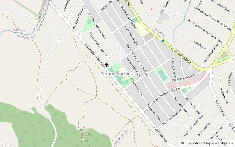parque anchieta location map
