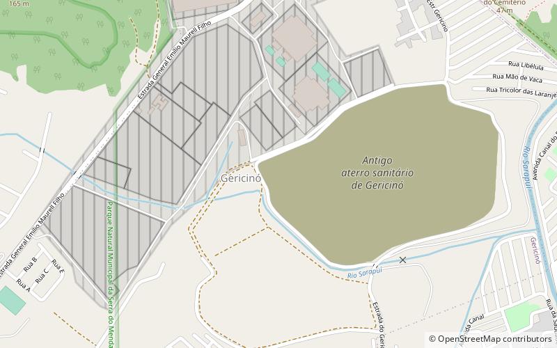 Gericinó location map