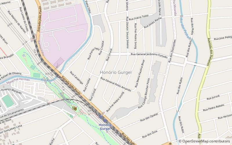 Honório Gurgel location map