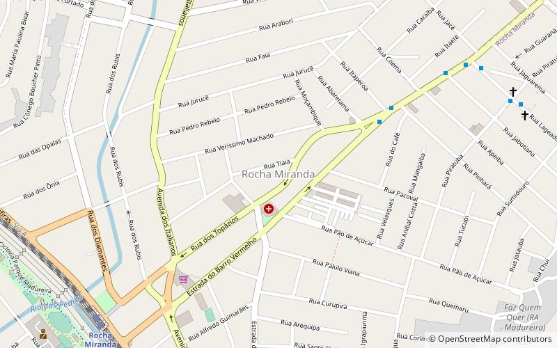 Rocha Miranda location map