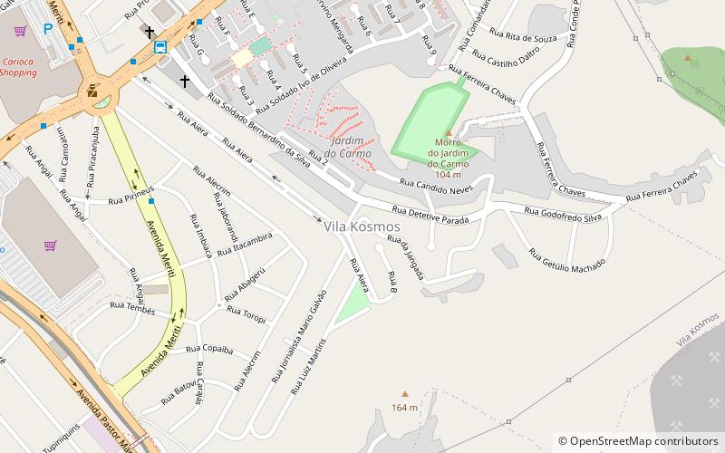 Vila Cosmos location map