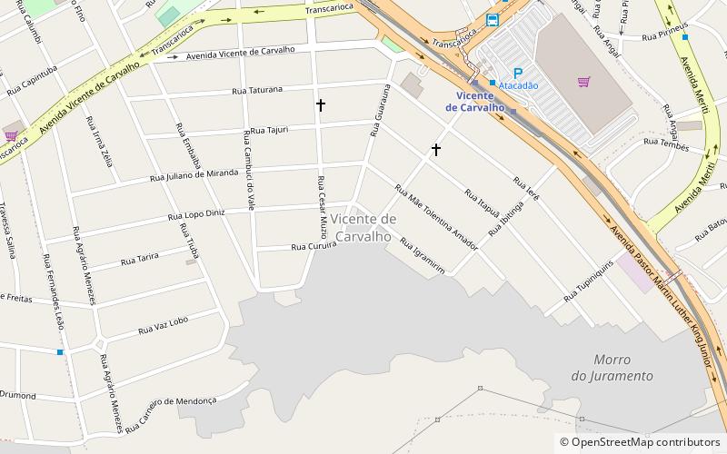 vicente de carvalho rio de janeiro location map