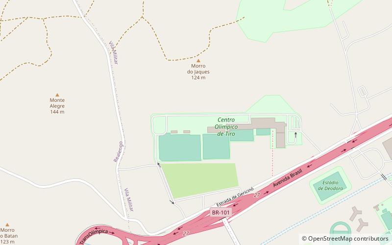 Centro Olímpico de Mountain Bike location map