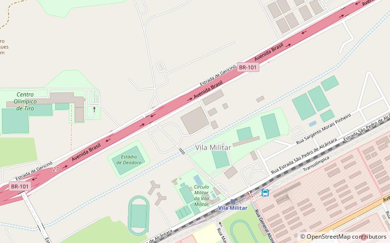 Arena da Juventude location map