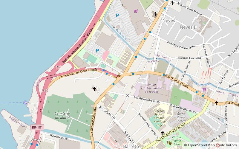 barreto niteroi location map