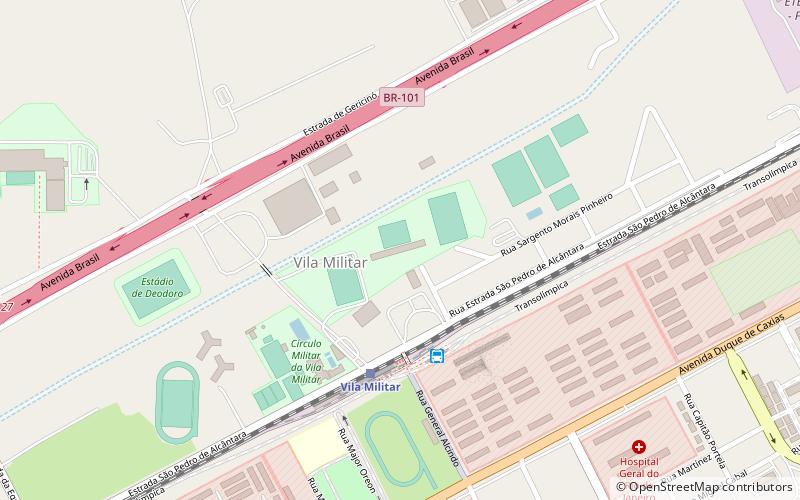 Olympic Hockey Centre location map