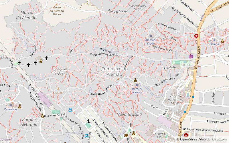 Complexo do Alemão location map