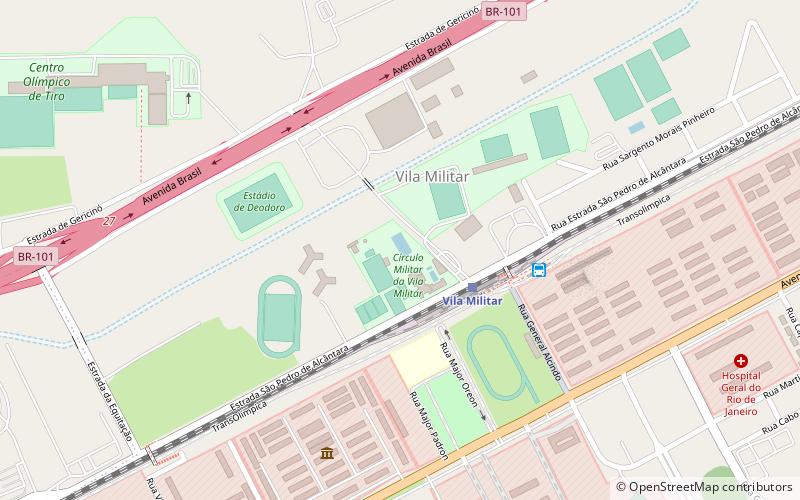 Centro Acuático de Deodoro location map
