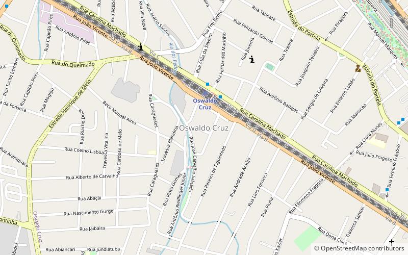 Oswaldo Cruz location map