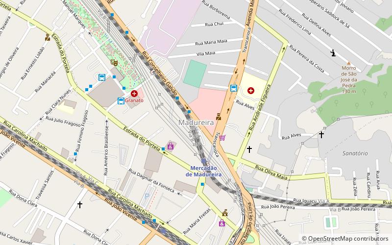 Madureira location map