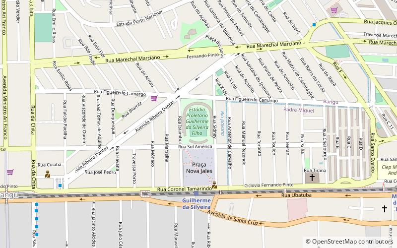 Estádio Moça Bonita location map
