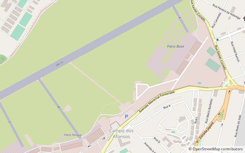 Campo dos Afonsos location map