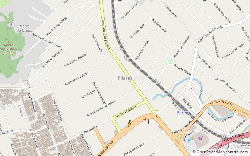 Pilares location map