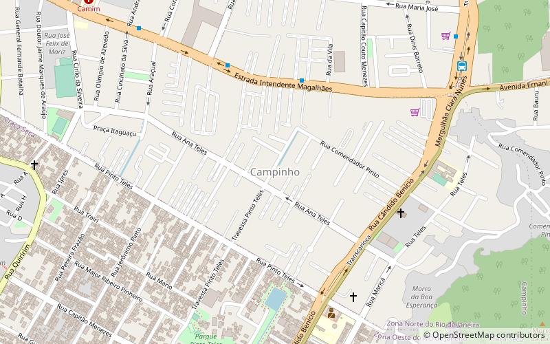 Campinho location map