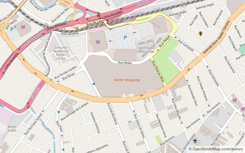 Norte Shopping location map