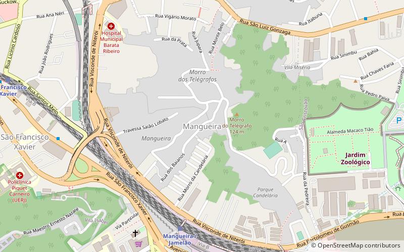 Mangueira location map