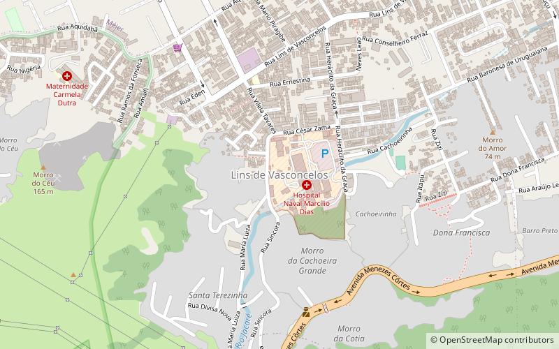 Lins de Vasconcelos location map