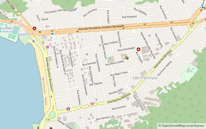 São Francisco location map
