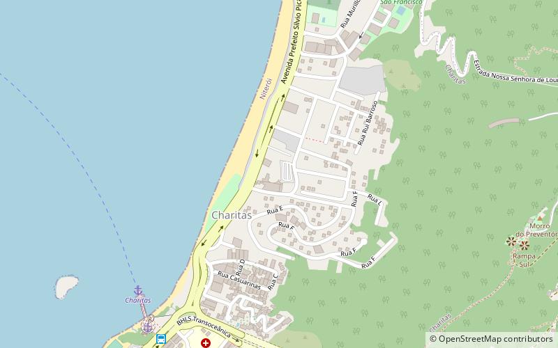 charitas niteroi location map