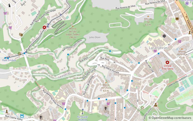 casa rosa rio de janeiro location map