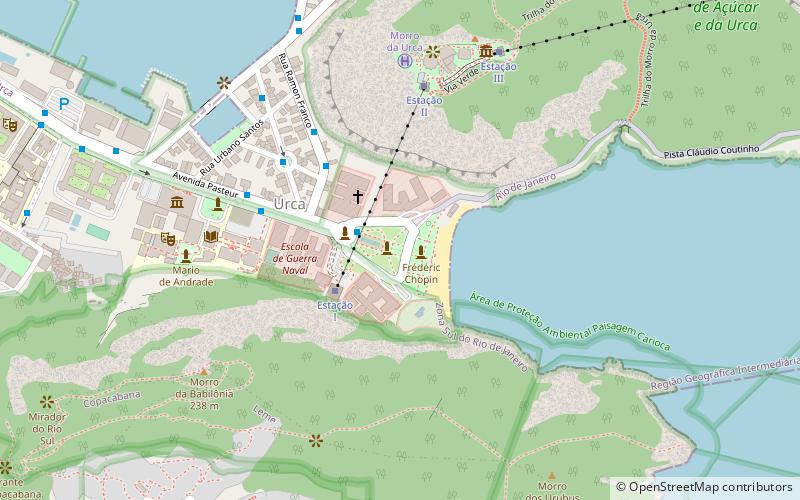praca general tiburcio rio de janeiro location map