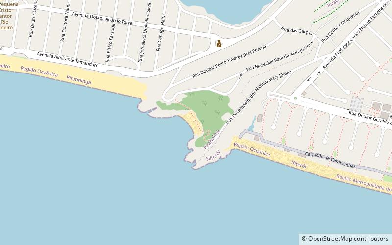 Praia do Sossego location map